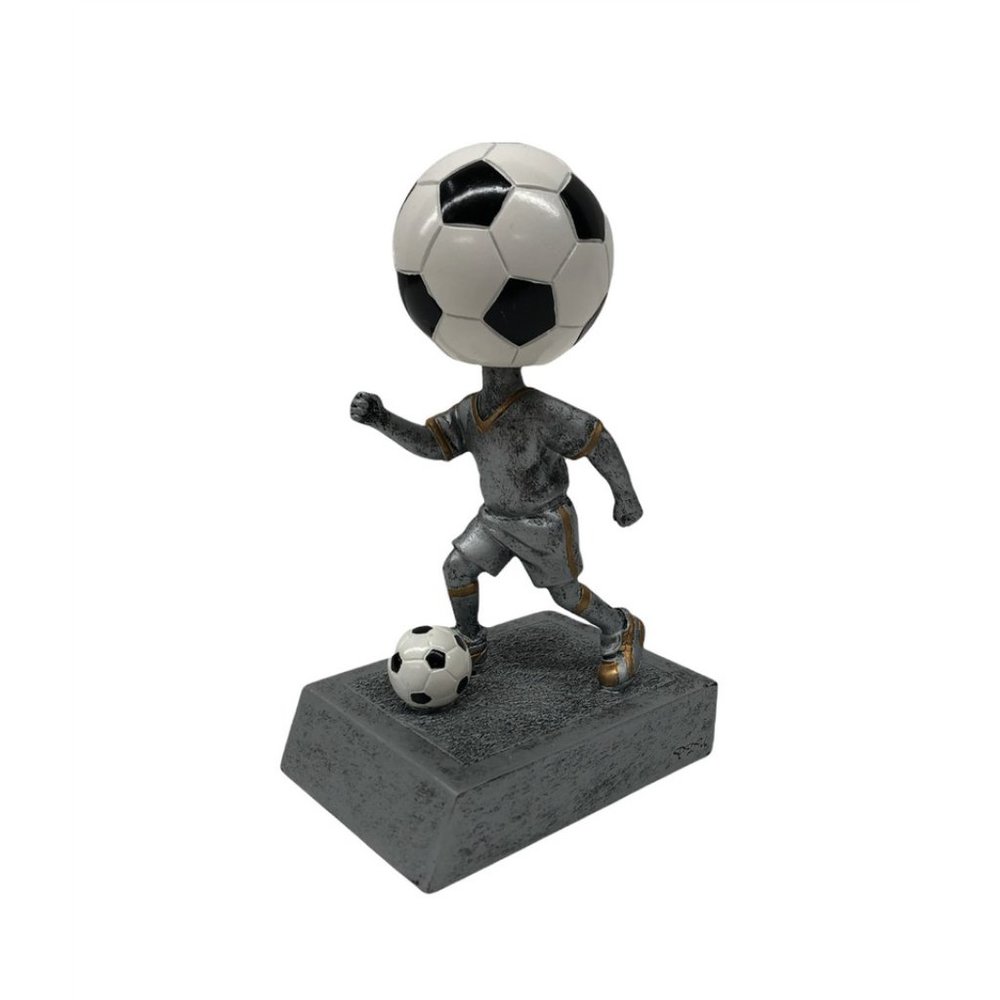 Bobblehead Soccer Ball Trophy Figurine